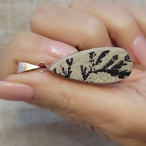 GERMAN DENDRITIC OPAL PENDANT